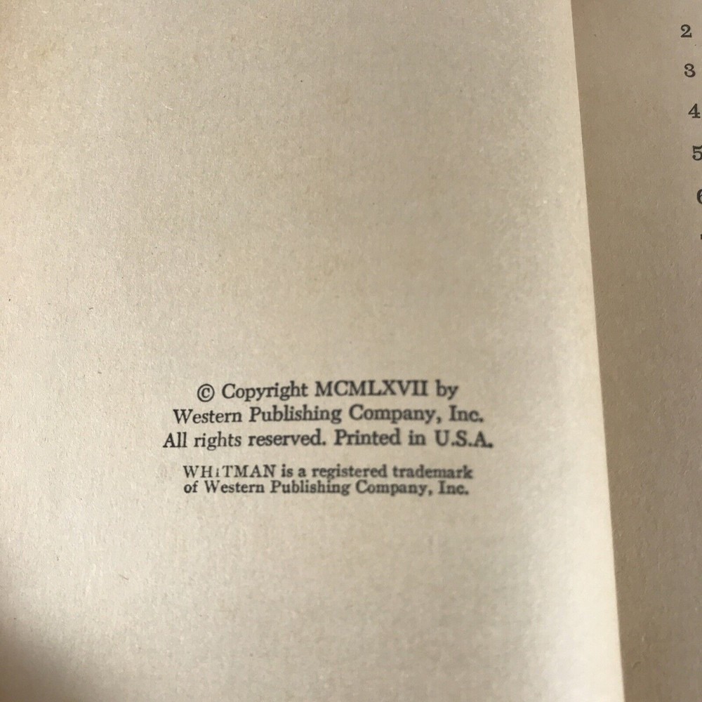 Meg The Secret of the Witch’s Stairway by Holly Beth Walker 1967 Whitman Vintage - Picture 8 of 8
